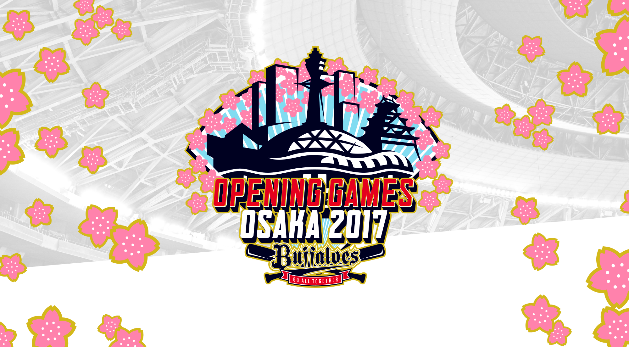 gwg inc works logo orix buffaloes 2017年開幕戦ロゴ